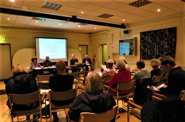 Audience and CPRE committee at the AGM in 2019