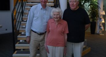 Daniel Zeichner, Shirley Fieldhouse and Alan James