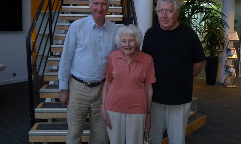 Daniel Zeichner, Shirley Fieldhouse and Alan James