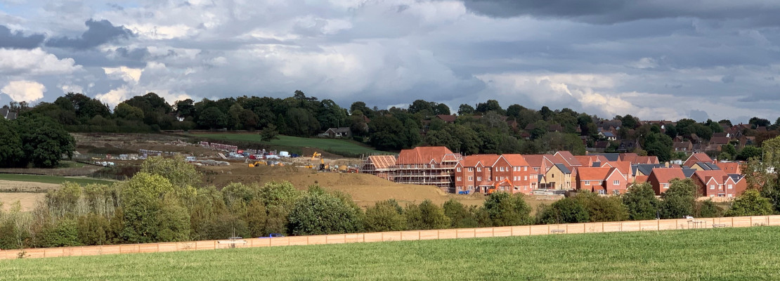 New housing at Uckfield
