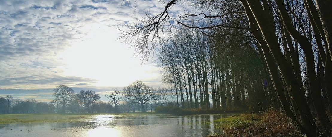 flooding countryside