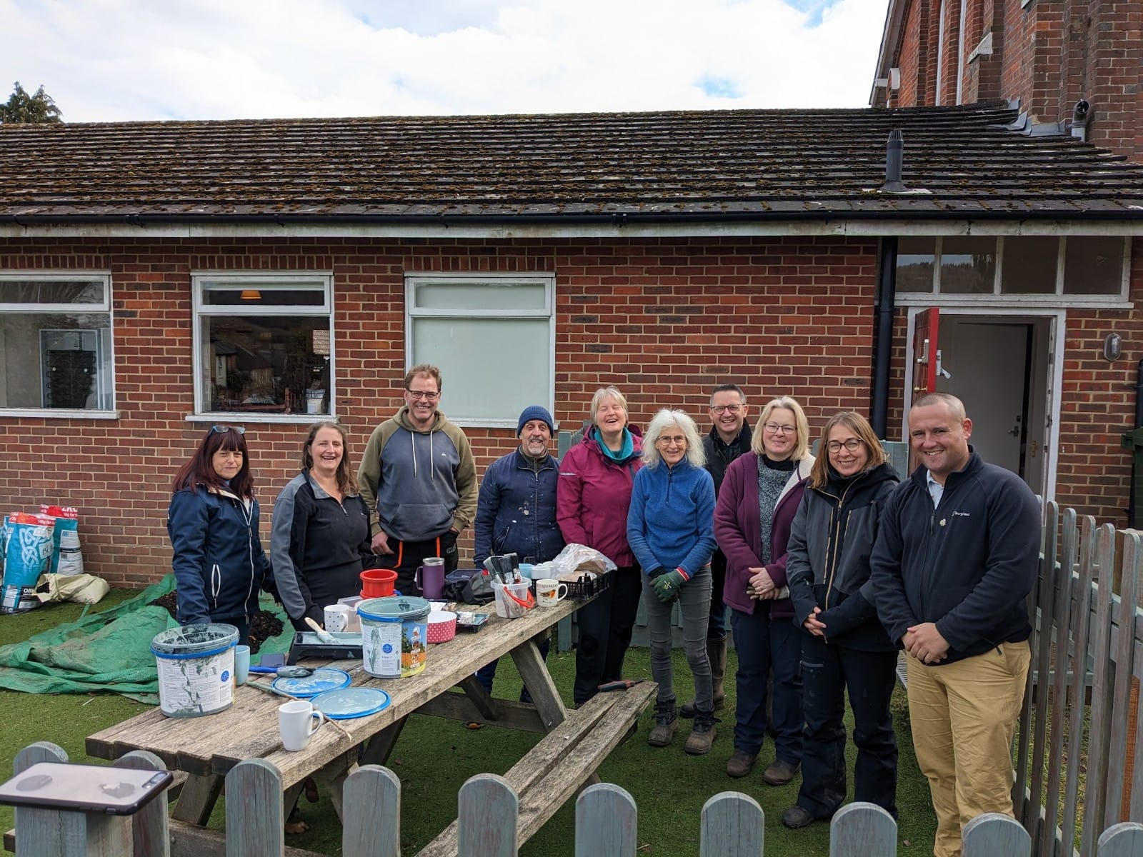 Image of volunteers from Green Westcott Community Garden