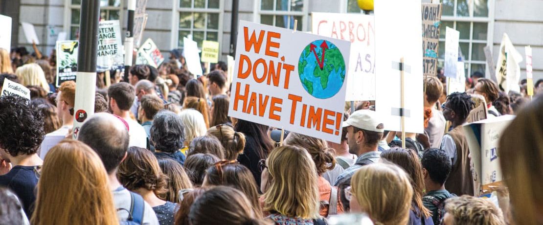 Climate protestors