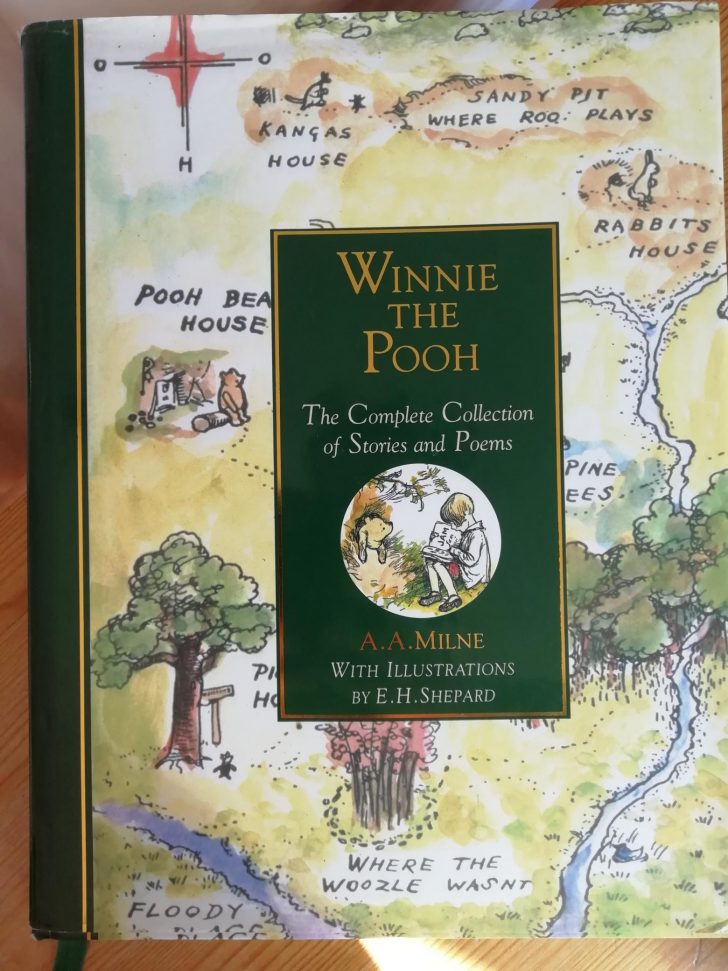 Front cover of Winnie the Pooh book