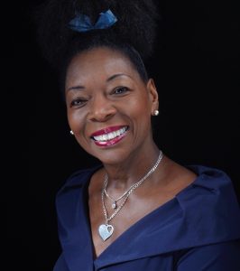 Baroness Floella Benjamin indoors and smiling