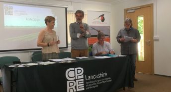 Debbie McConnell and team at CPRE Lancashire AGM