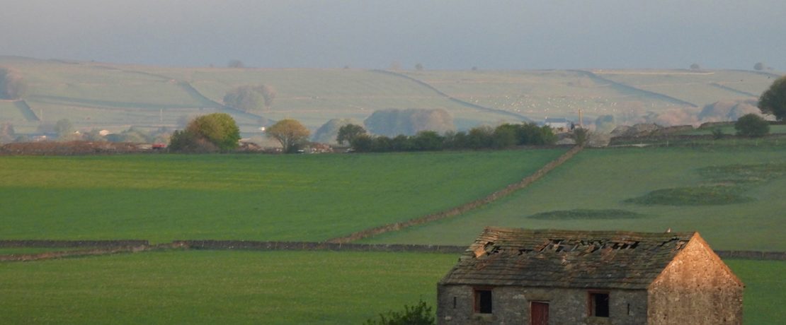 view from the Peak District