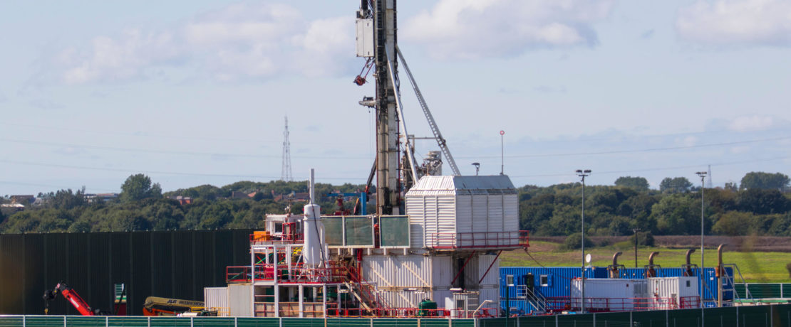 Fracking facility in Lancashire