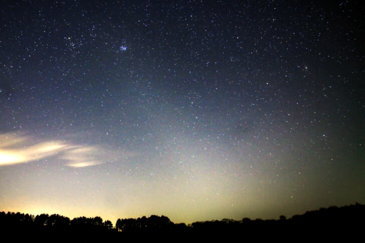 Zodiacal Light from North Oxfordshire