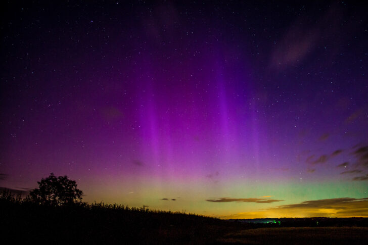 Aurora Borealis from North Oxfordshire