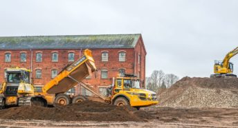 Machinery on brownfield land