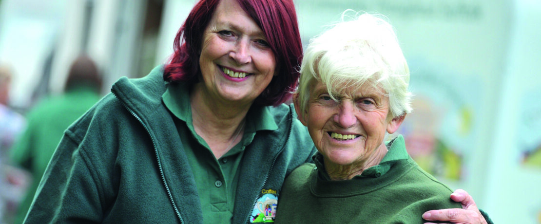 Ann Osborn and Sally Fogden of Rural Coffee Caravan