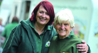 Ann Osborn and Sally Fogden of Rural Coffee Caravan