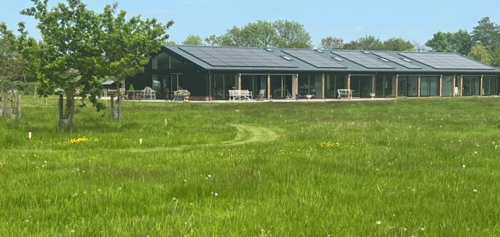 Pilgrims Barn from the south east