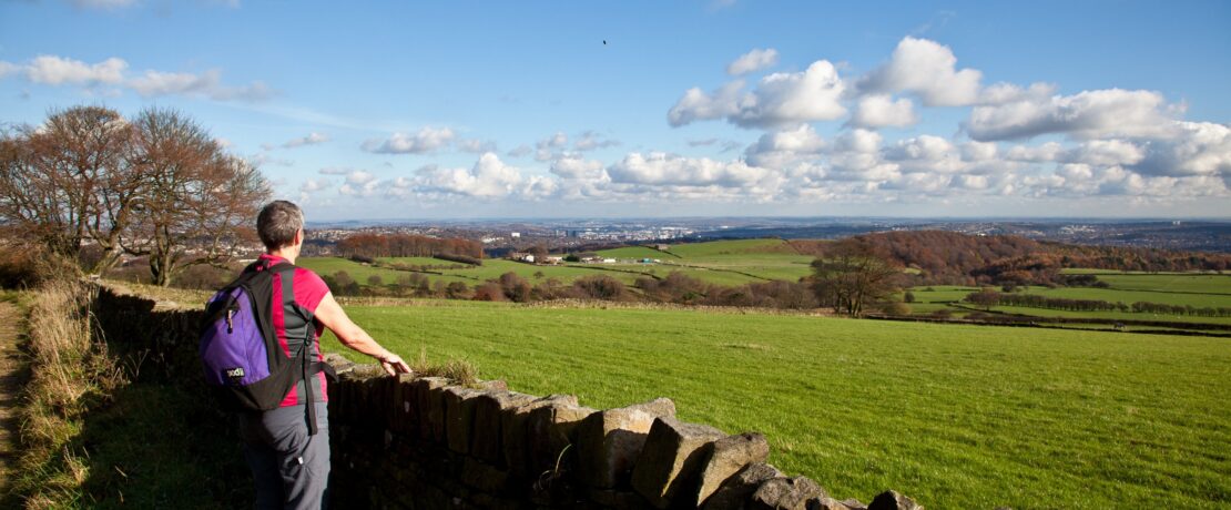 Sheffield, viewed from the Houndkirk Road