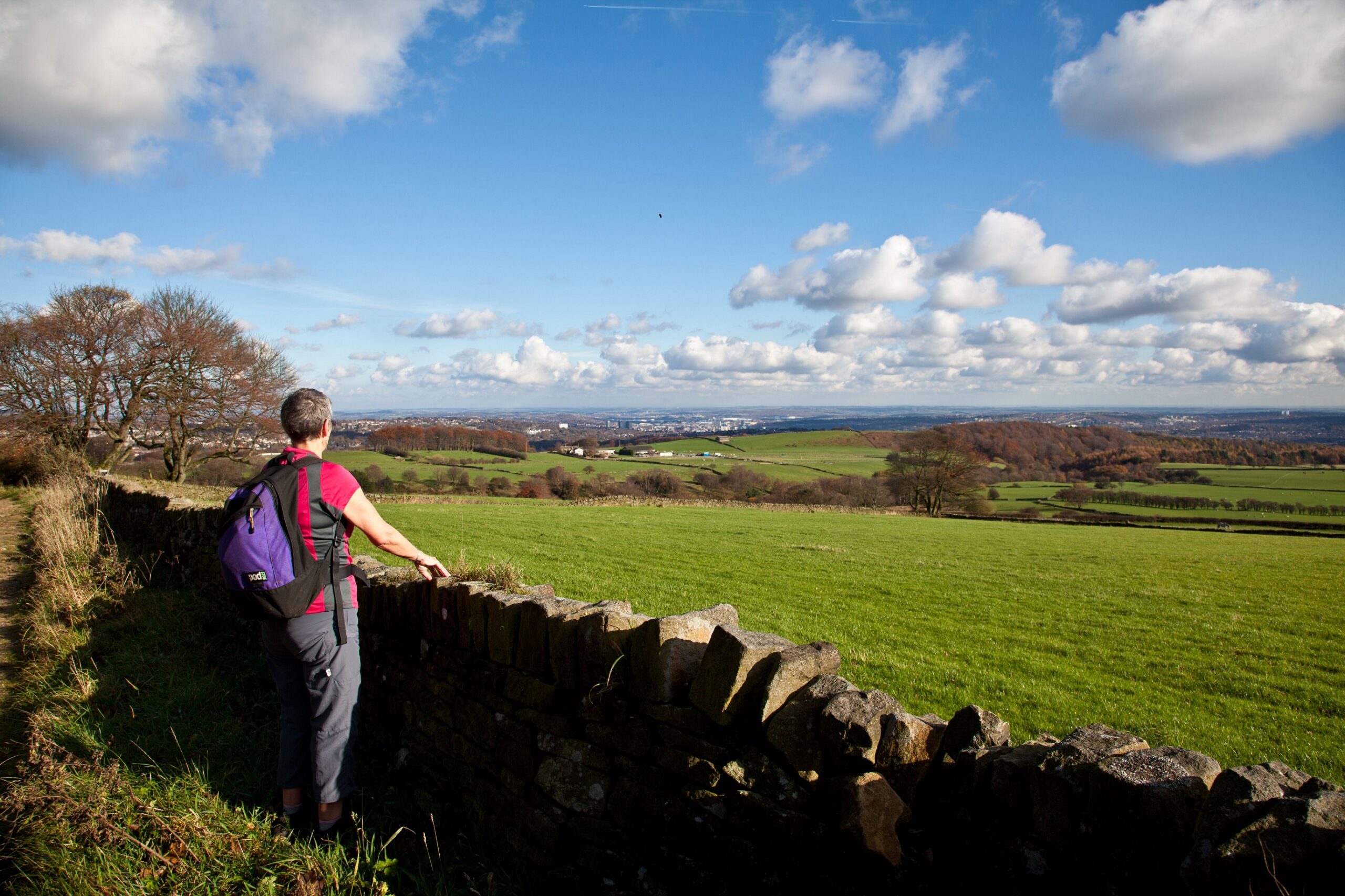 Sheffield, viewed from the Houndkirk Road
