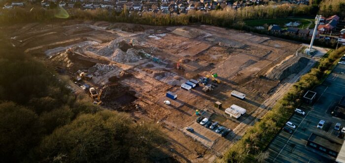 brownfield site in the Wirral for 127 homes