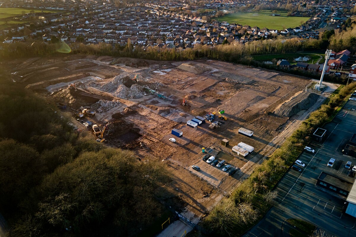 brownfield site in the Wirral for 127 homes