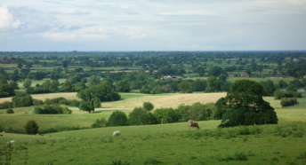 View of the countryside
