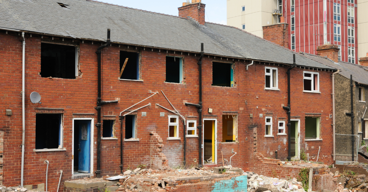 Rundown housing