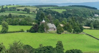 Lake District scenic countryside view