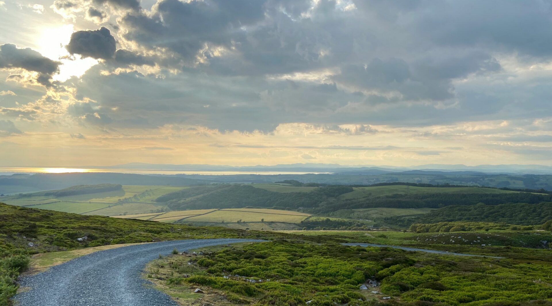 Open countryside in Lancashire