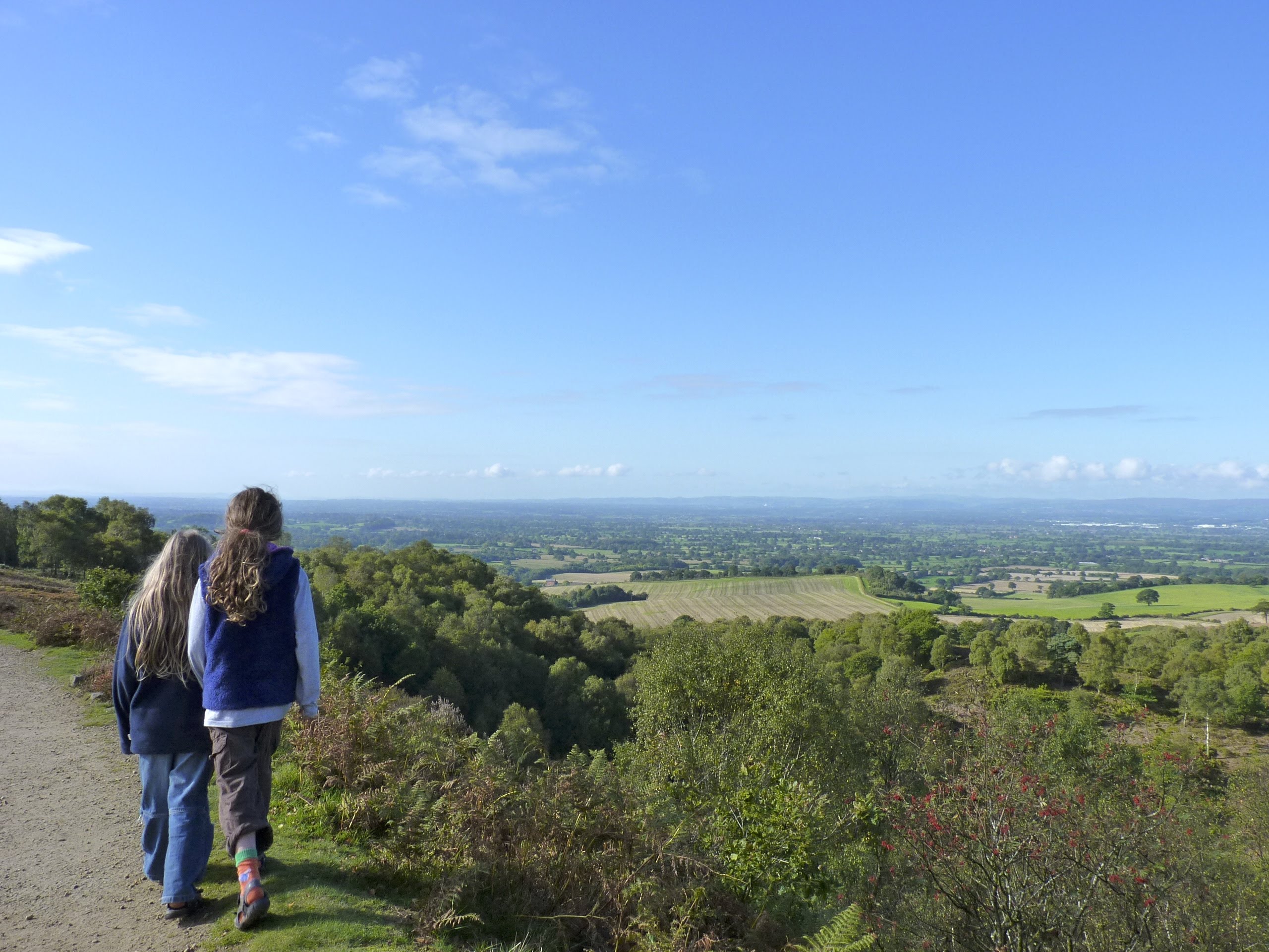 View from the Bickerton Hills, part of the Sandstone Ridge