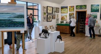 Inside the Centenary Art Exhibition