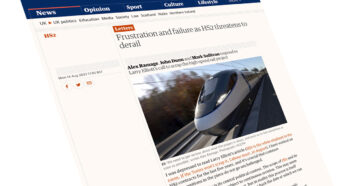 Frustration and failure as HS2 threatens to derail